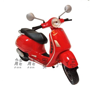 [在臺現貨] 偉士牌 Vespa GTS 摩托車 125CC 2017年 紅色 機車 1/18 模擬 合金 摩托車模型