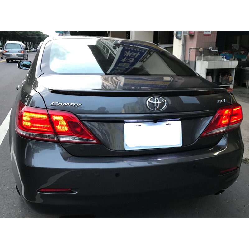 豐田toyota 6代6 5代camry 尾翼sport 運動版擾流板大包空力套件鴨尾壓尾 蝦皮購物
