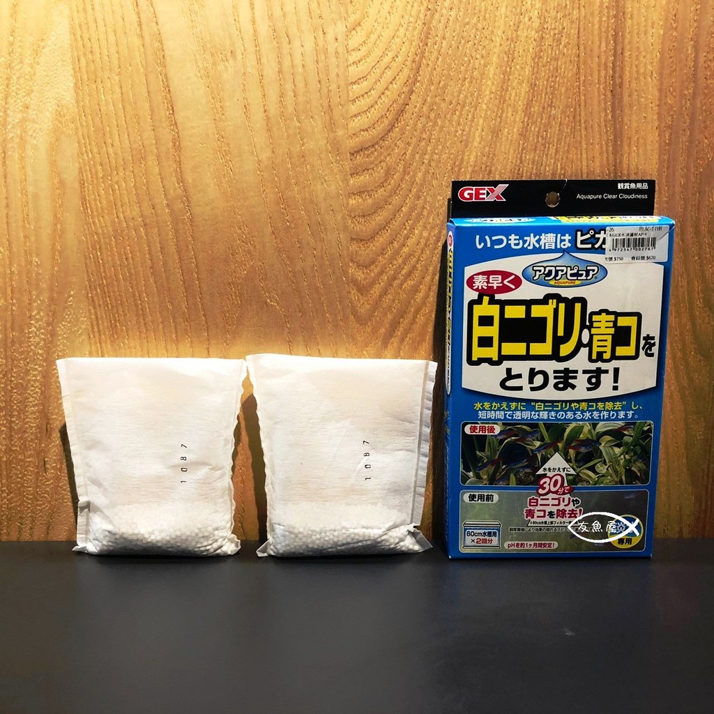 Gex 日本五味 一般缸用水清濾材ap 4 兩包入 效果持續一個月 S 26 蝦皮購物