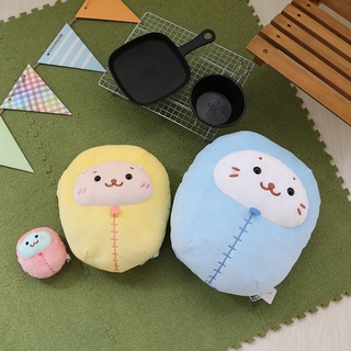 日本Sirotan-小海豹 絨毛娃娃-( 藍 30cm/ 黃 24cm /粉 10cm )