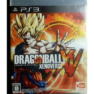 【七龍珠 XV DRAGON BALL XENOVERSE 日文版】 PS3二手遊戲片 出清