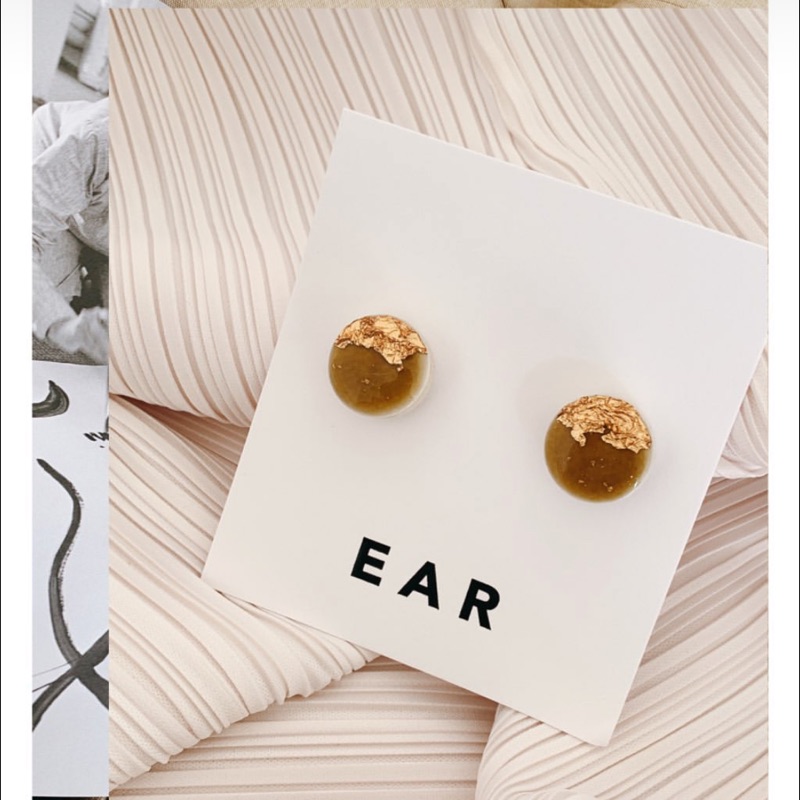全新 ear studio耳夾式耳環