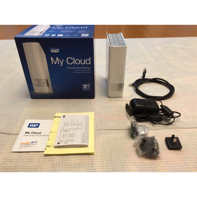 WD My Cloud 2TB個人雲端硬碟