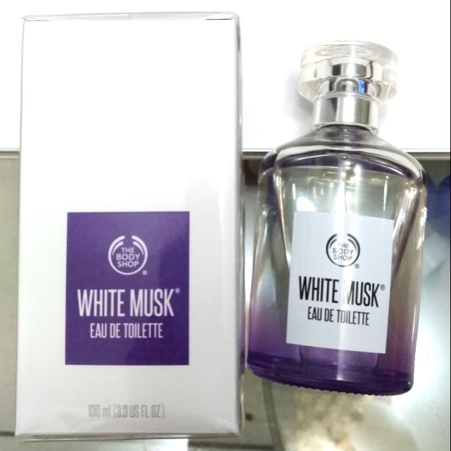 The Body Shop白麝香香水 White musk eau Dr toilette 100 ml