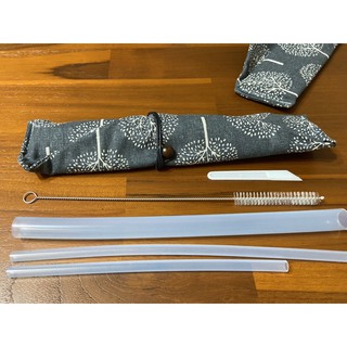 矽膠環保吸管組#日系#矽膠吸管#珍珠吸管