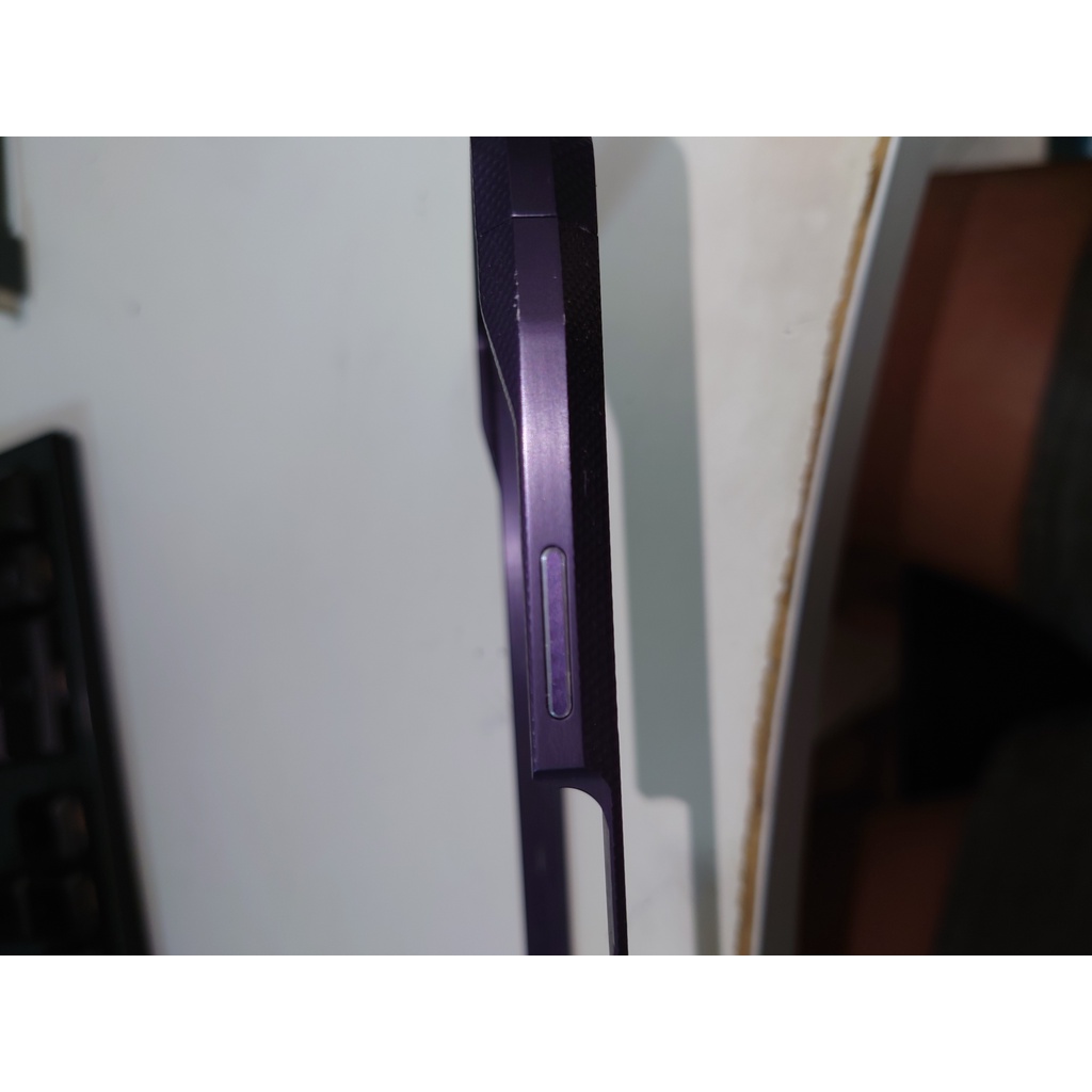 二手 紫色 日本 Dëff SONY Xperia 1 III CLEAVE 高質感鋁合金保險桿 保護框