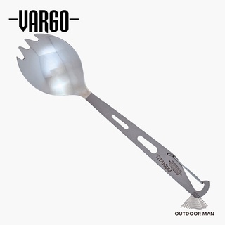 [VARGO] Titanium Eagle Spork 純鈦掛勾湯叉 (T-204)