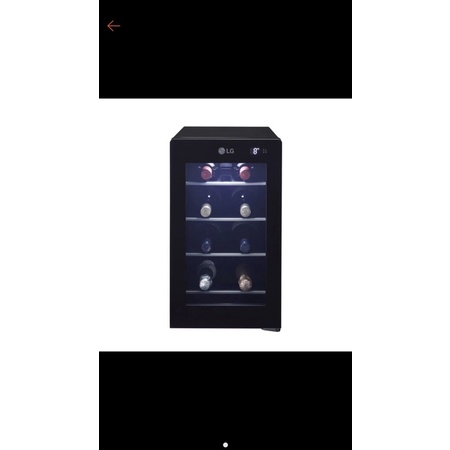 LG GR-W081S  單溫控專業酒櫃 夜墨黑 / 8瓶 售6000