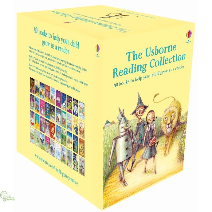 我的外文圖書館套書《The Usborne Reading Collection》(全套40本)