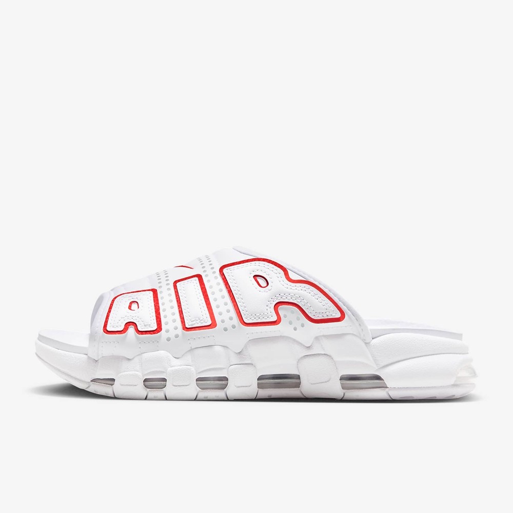 NIKE 休閒鞋 W AIR MORE UPTEMPO SLIDE 女 FD9885100 白紅 現貨 廠商直送