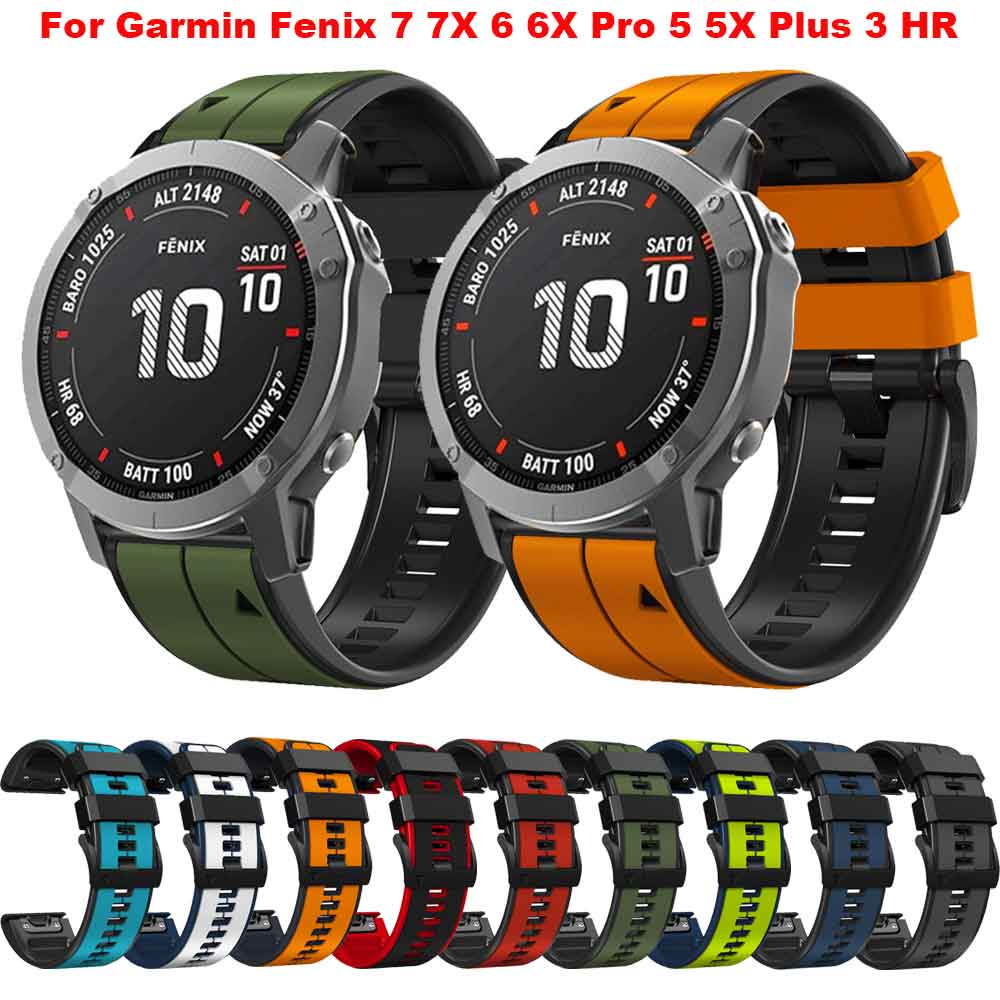 適用於 Garmin Fenix 7X 7 epix 6X 6 Pro 5X 5 Plus 3 3HR 935 945