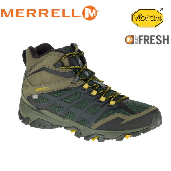 MERRELL 美國 男款 防水 MOAB FST ICE+THERMO 橄欖綠/越野鞋/休閒鞋/ML3578/悠遊山水