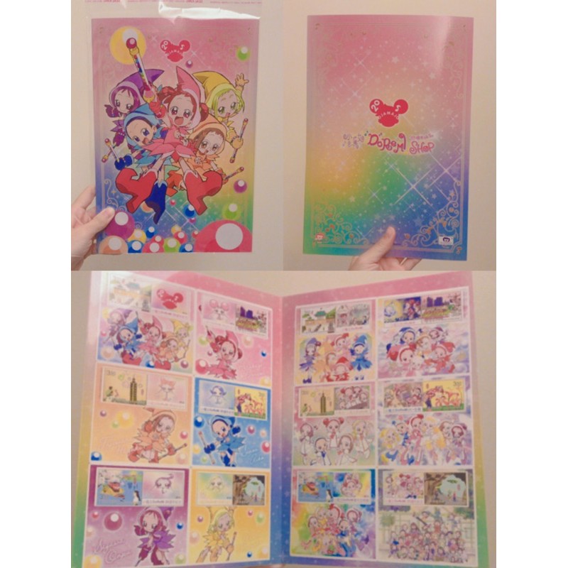 小魔女Doremi 快閃店 郵票 行動電源 無線充電盤 耳針 耳夾 折傘 布章 精靈刺繡貼 魔女莉卡 行李吊牌