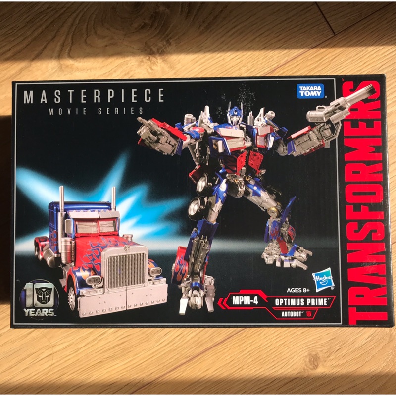 孩之寶 TRANSFORMERS 變形金剛 十周年紀念版 Masterpiece MPM-4 柯博文