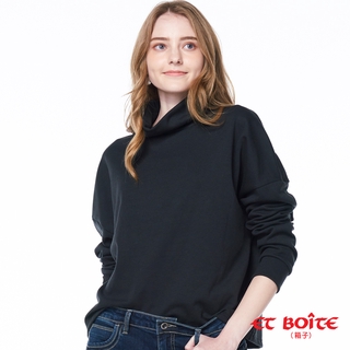 BLUE WAY ET BOiTE 箱子 BLUE WAY - 寬高領長袖TEE