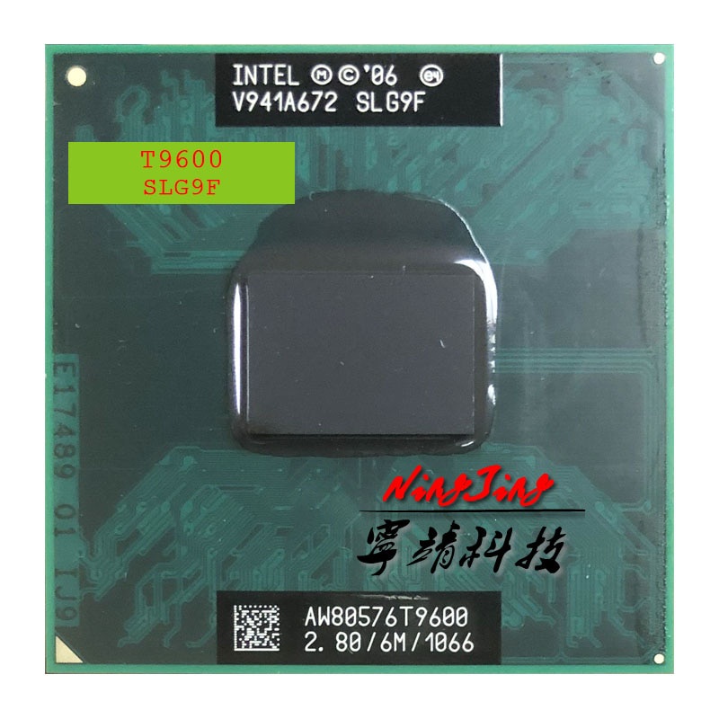 【現貨】 Intel Core 2 Duo T9600 SLG9F SLB47 2.8 GHz 雙核雙線 CPU 處理器
