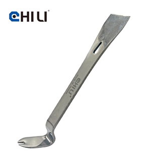CHILI【迷你不鏽鋼拔釘器刮撬板】臺灣製 撬棒 撬棍 起釘器 拔釘器 鐵撬 鵝頸棍 鐵翹