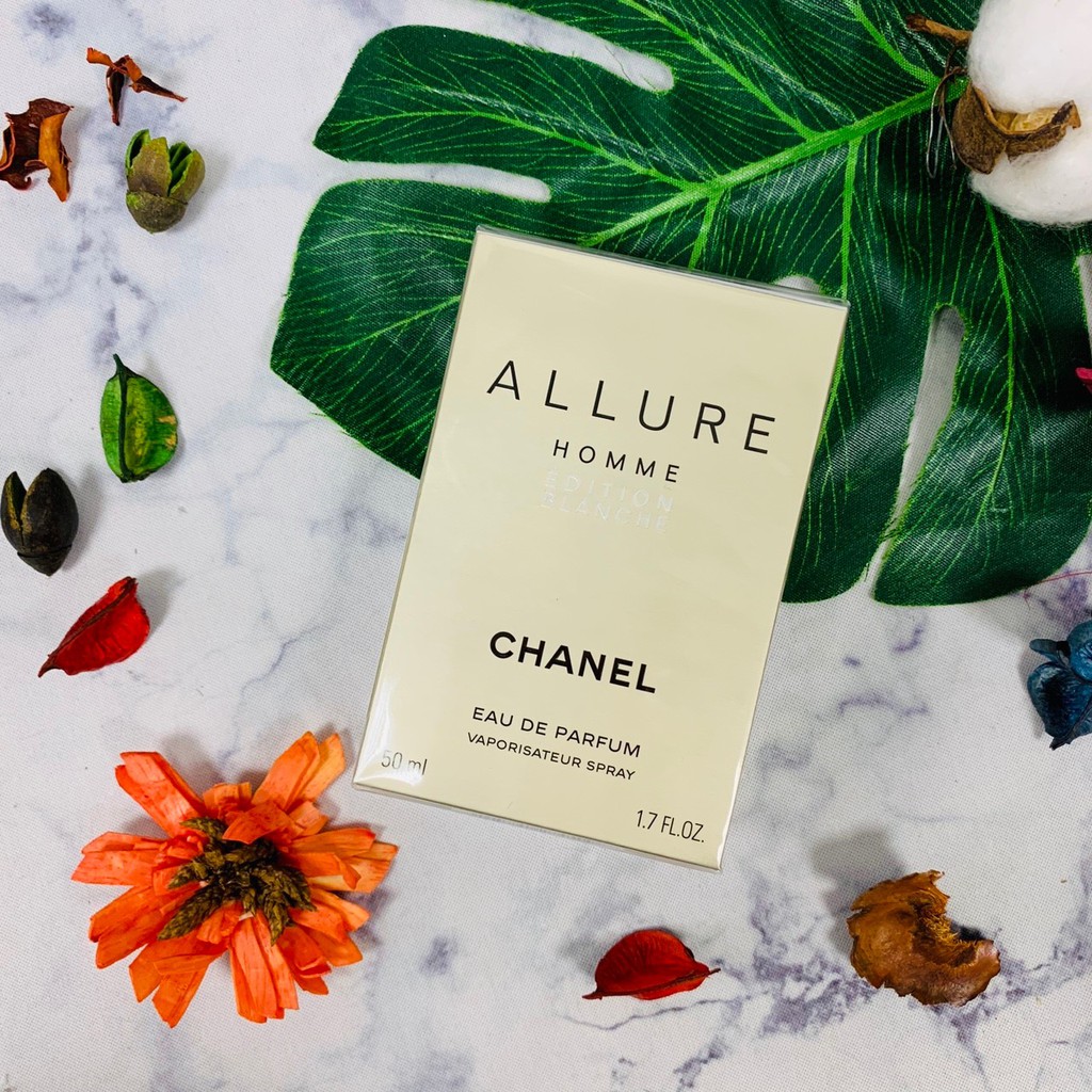 ✰YENGEE✰CHANEL 香奈兒 ALLURE HOMME 白色時尚男性淡香精 50ml/100ml