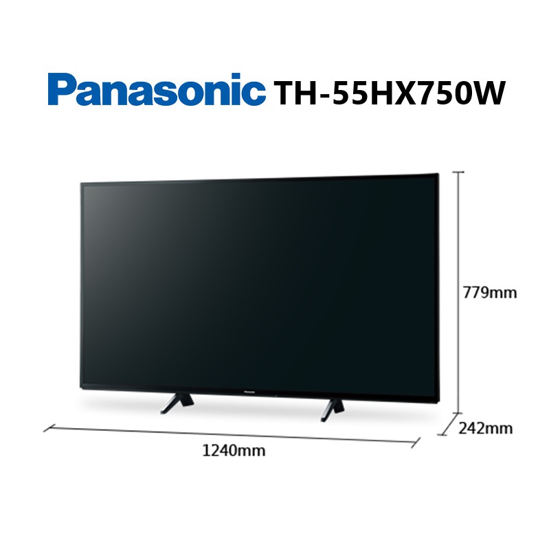 Panasonic 國際牌55吋4k 連網液晶電視th 55hx750w 雅光電器商城 蝦皮購物