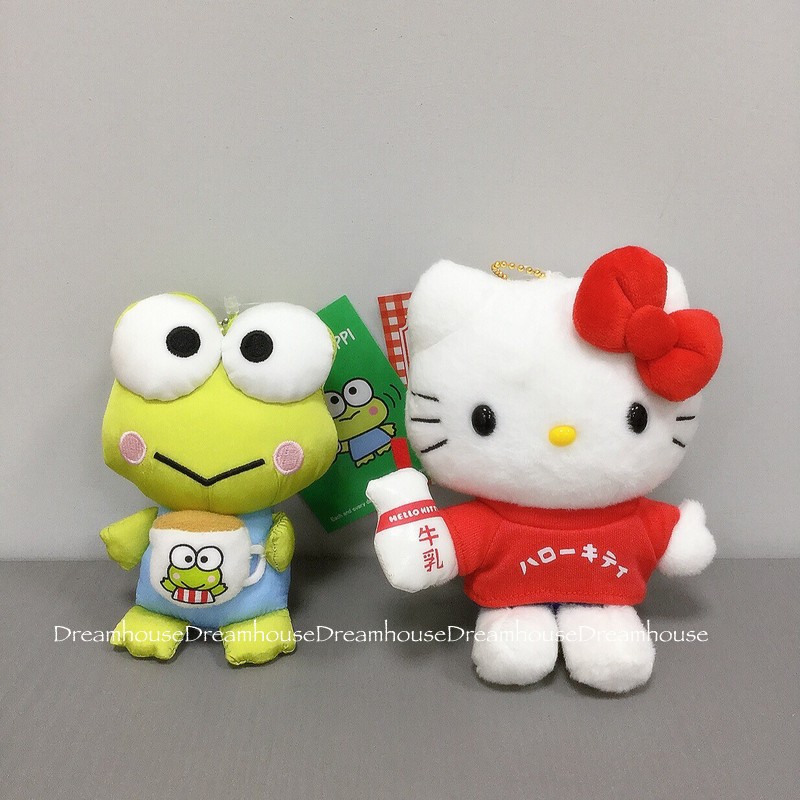 日本帶回 三麗鷗 sanrio 凱蒂貓 kitty 大眼蛙 吊飾 吊飾娃娃 娃娃 玩偶 絨毛玩偶