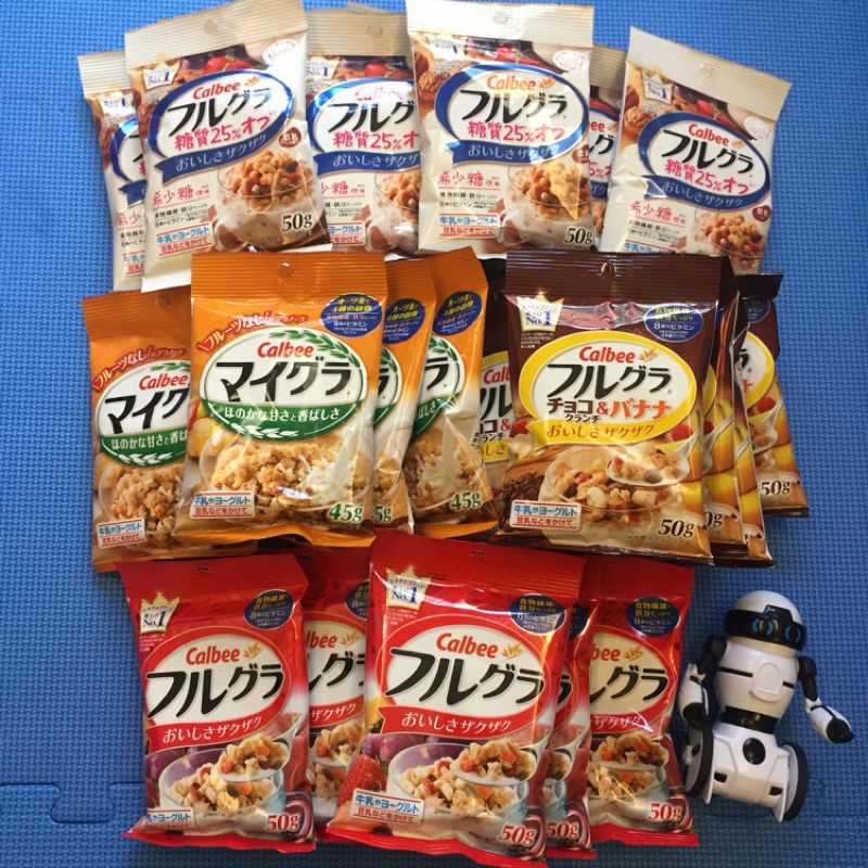 日本嚴選必備品 Calbee卡樂比 水果麥片 小包裝保鮮方便