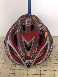 【二輪極速】M2R A200 一體成型 安全帽 適合東方人頭型 臺灣製造 骷顱消光紅