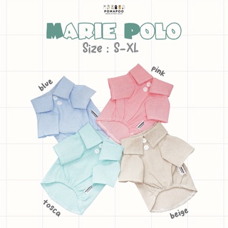 POMAPOO Polo 貓和 Polo Dog Marie Polo 衫和 Polo 衫