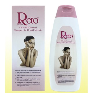Reto原型燕麥膠體洗髮精(細薄髮質及頭皮使用)320ml 國際美身 PH5.5-6.5