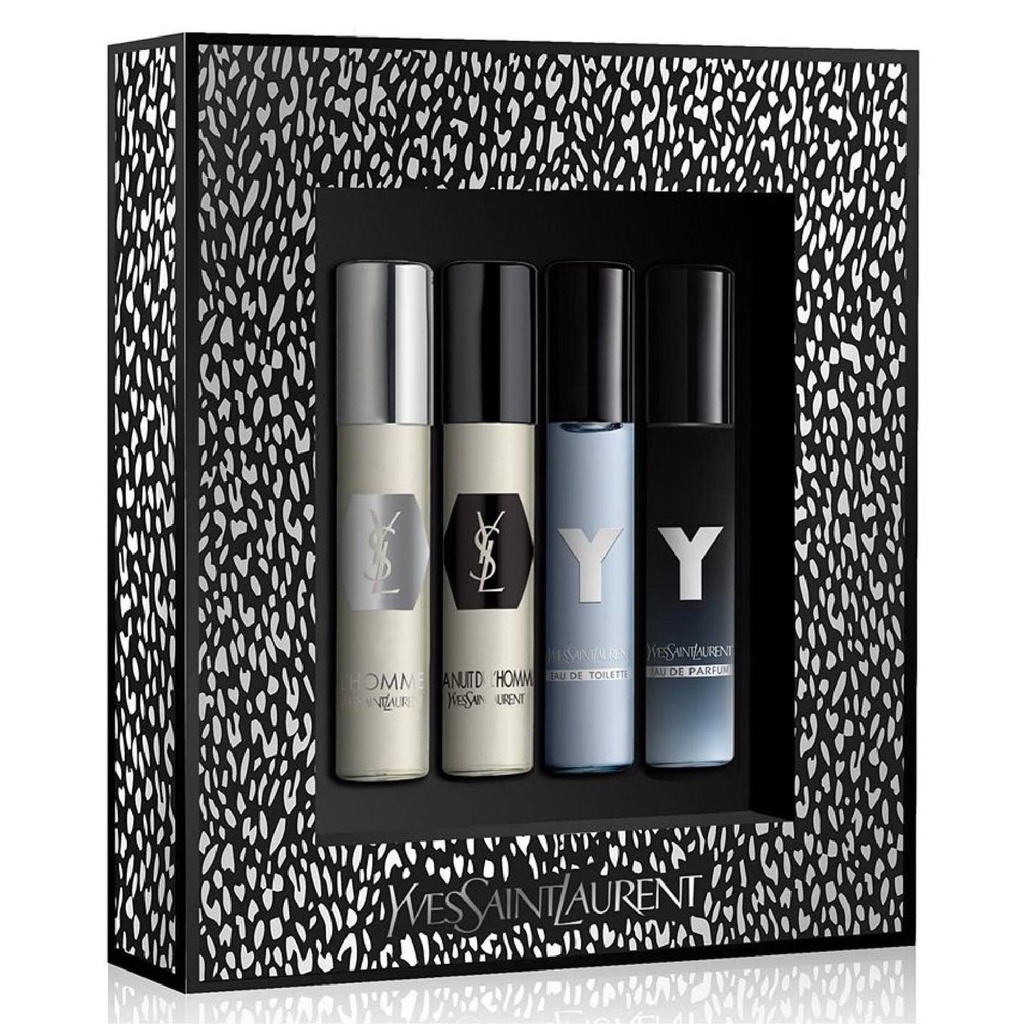 正品公司貨！Yves Saint Laurent YSL 經典男性香氛禮盒 10mlx4