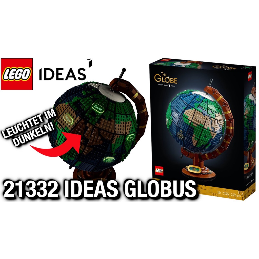 現貨 LEGO 樂高 21332 Ideas 系列 地球儀 The Globe 全新未拆 公司貨