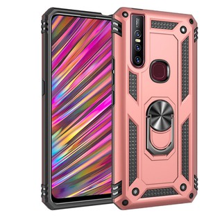 VIVO V15軍士防摔鎧甲 NEXS（無指紋孔）手機殼 V15pro二合一指環支架保護套X21 X23 X27 Y17