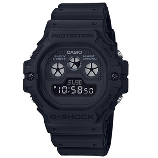 【CASIO】G-SHOCK 酷炫電子男錶 橡膠錶帶 黑 防水200米 DW-5900BB-1 台灣卡西歐保固一年