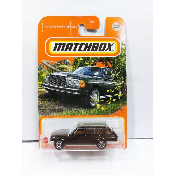 1/64 Matchbox 2022 Mercedes-Benz W123 Wagon S123 黑 E-Class