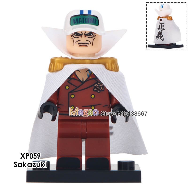 【積木班長】XP059赤犬海軍海賊王航海王ONEPIECE人偶袋裝/相容積木