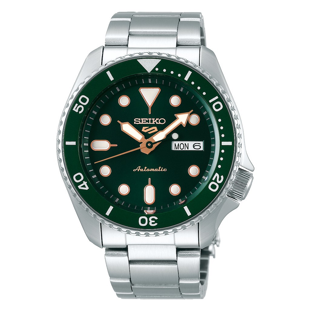 Seiko精工5號盾牌機械錶綠水鬼43mm Srpd63k1 Watch On Line Store 蝦皮購物