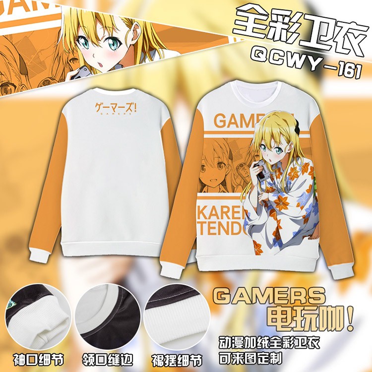 Gamers電玩咖 外套天道花憐衣服動漫周邊女男學生二次元加絨衛衣 蝦皮購物