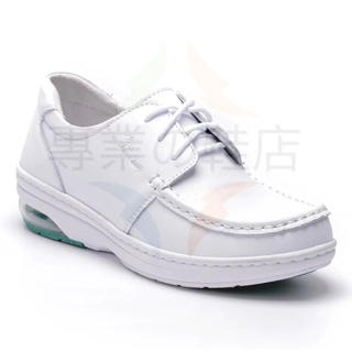 ｛專業鞋店｝ 雨傘.8786.真皮繫帶式氣墊休閒鞋.氣墊鞋.護士鞋.小白鞋.鞋帶款.學生鞋.工作鞋.白皮鞋.女鞋臺灣製造