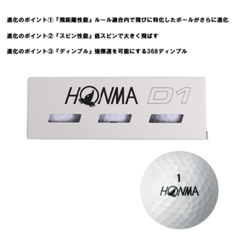 660円 最適な材料 ソッコーオウンネーム 21年継続モデル 本間ゴルフ ホンマ D1