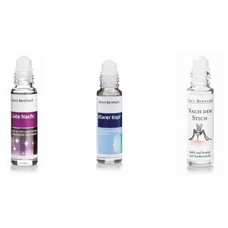 德國 Sanct Bernhard 百年草本 Roll-on 晚安/清醒/止癢 滾珠精油 10ml