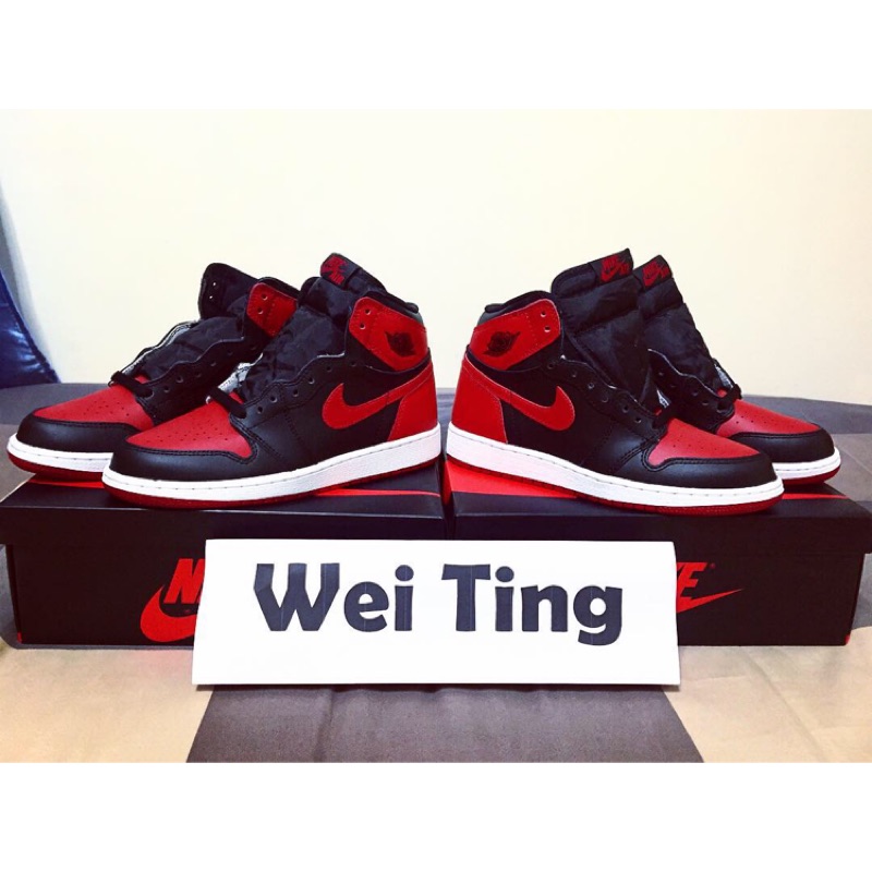 Air Jordan 1 Banned Bred 黑紅