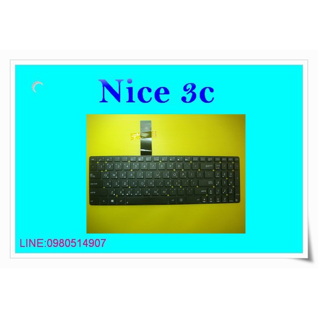 [Nice3c]全新ASUS K55 K55VD K55VM K55VJ 鍵盤