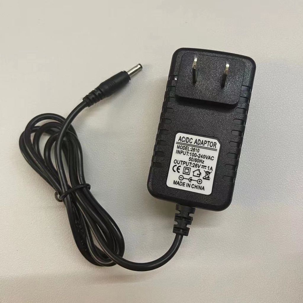 適用菠蘿君BOOSTER T肌肉按摩槍筋膜搶松解槍線24V26V18V0.6A1A充電器