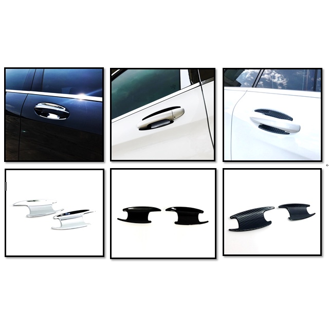 圓夢工廠 Benz 賓士C205 A205 兩門 coupe C300 C43 C63 車門把手內襯 防刮門碗貼