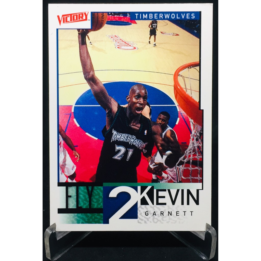 Kevin Garnett 2000-01 UD VICTORY FLY 2 KEVIN #317 狼王 賈奈特 灰狼隊