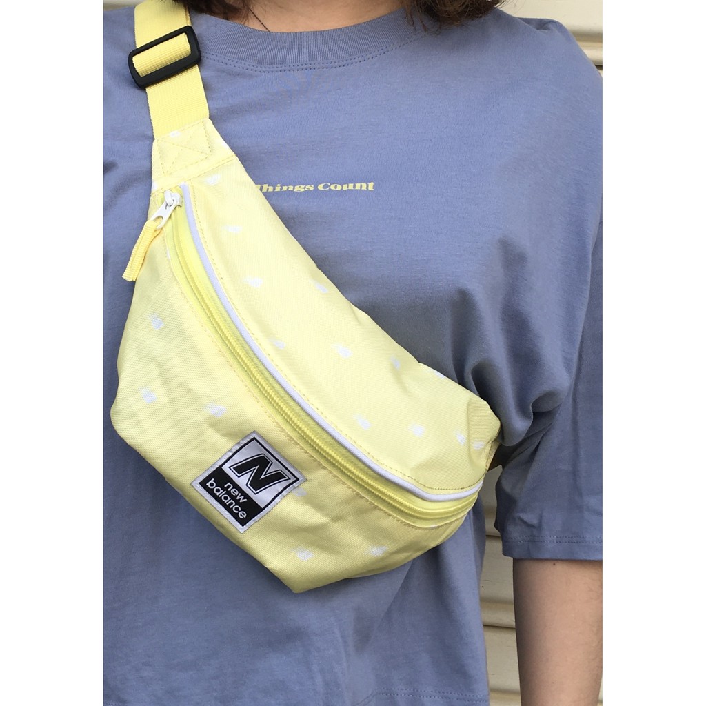 New Balance  斜背包 胸包 小包 側背包 男女 隨身包 黃色 糖果色  腰包 休閒 代購 正品