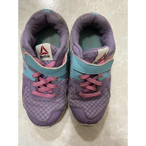 Reebok藍紫色童鞋19公分