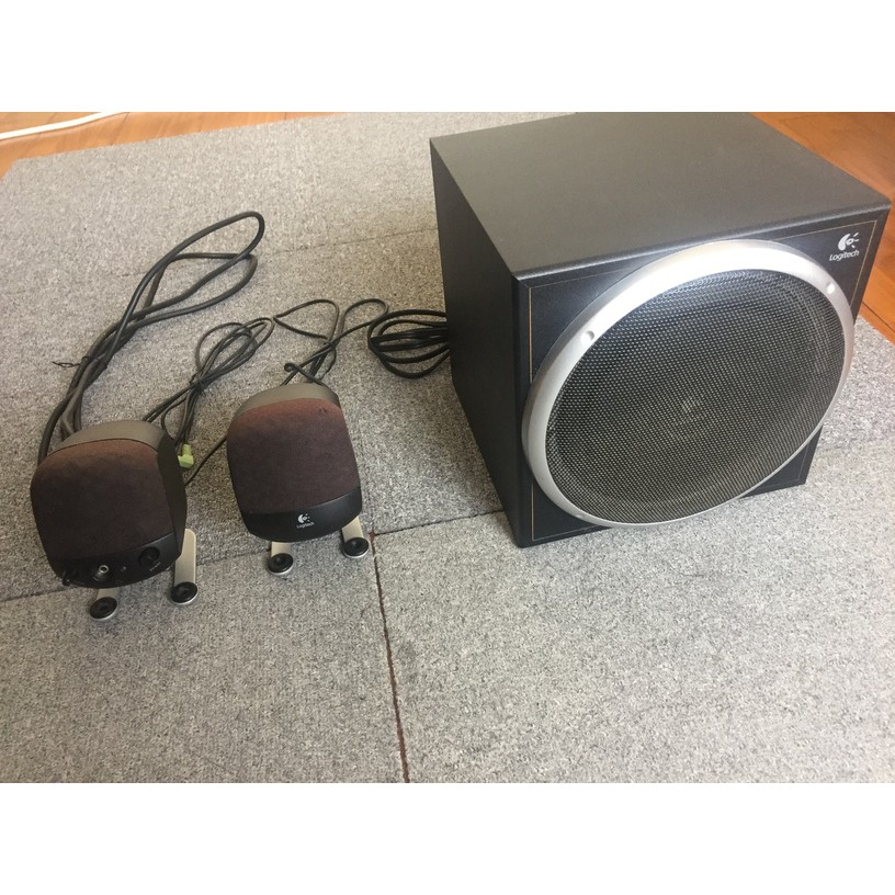 Logitech Z-340 2.1 Computer Speakers (3-Speaker, Black) | 蝦皮購物