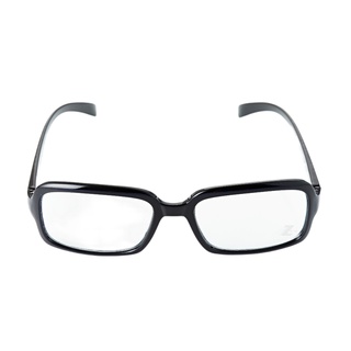 【Z-POLS】復古大方質感黑框設計超修飾質感流行抗UV400平光眼鏡 MIT台灣製造舒適好戴
