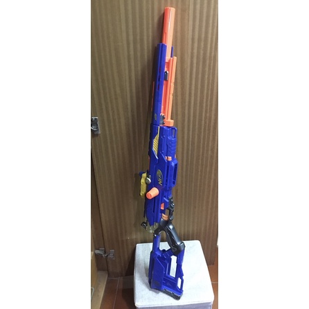 nerf n-strike longstrike 藍色長狙