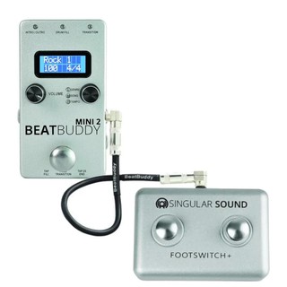 BeatBuddy Mini 2(含外接踏板) 高擬真數位鼓機 MIDI 同步節奏機 [唐尼樂器] (公司貨保固)